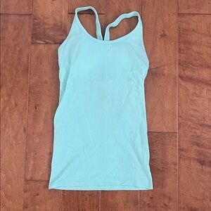 lululemon athletica Mint Green Tank Top